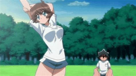 anime boob gifs|Gainaxing: The Physics Defying Anime Oppai